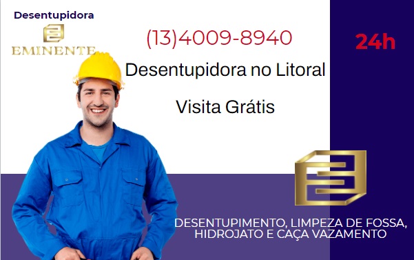 Desentupidora em Santos | Entupiu? Aqui A partir R$79,00