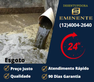 Desentupidora de esgoto em São Luiz do Paraitinga